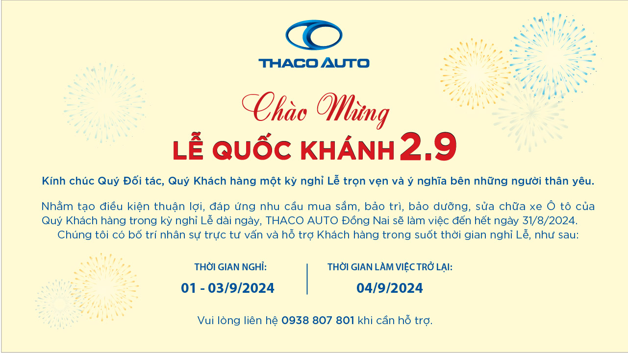 CHÀO MỪNG LỄ QUỐC KHÁNH 2/9