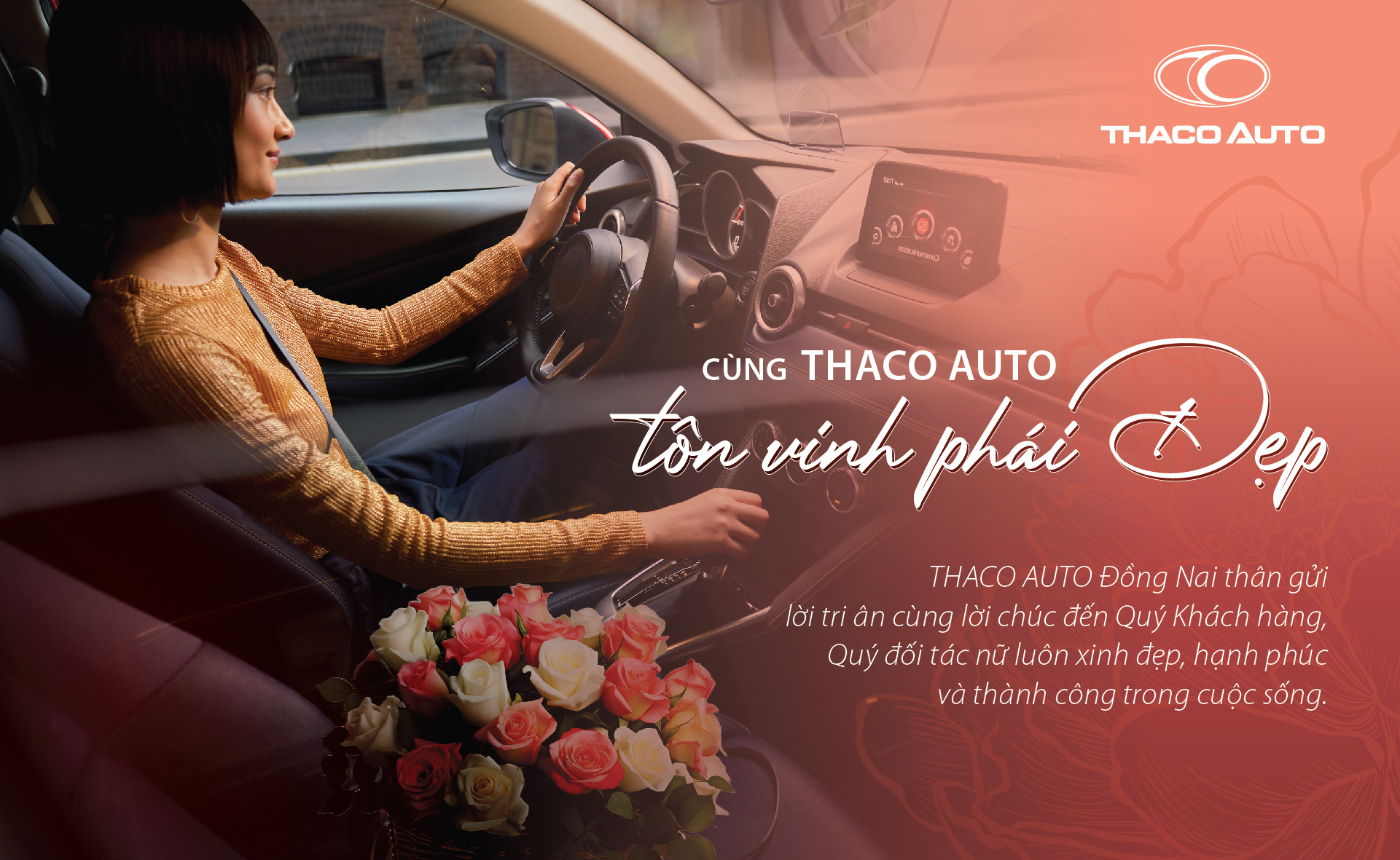 CÙNG THACO AUTO ĐỒNG NAI TÔN VINH PHÁI ĐẸP